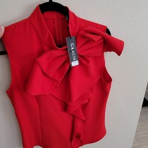 Gracia Shell with Bow